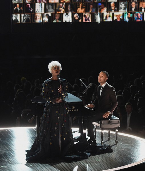 Celebrities in Tony Ward at Grammys 